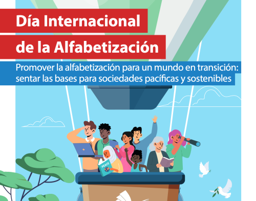 Imagen del día internacional de la alfabetización de Banco Sabadell