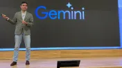 Imagen de una charla sobre la inteligencia artificial Gemini