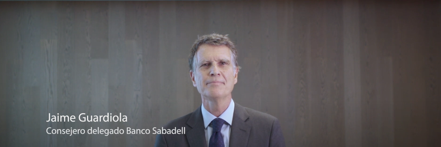 Image on the 2020 annual results of Banco Sabadell