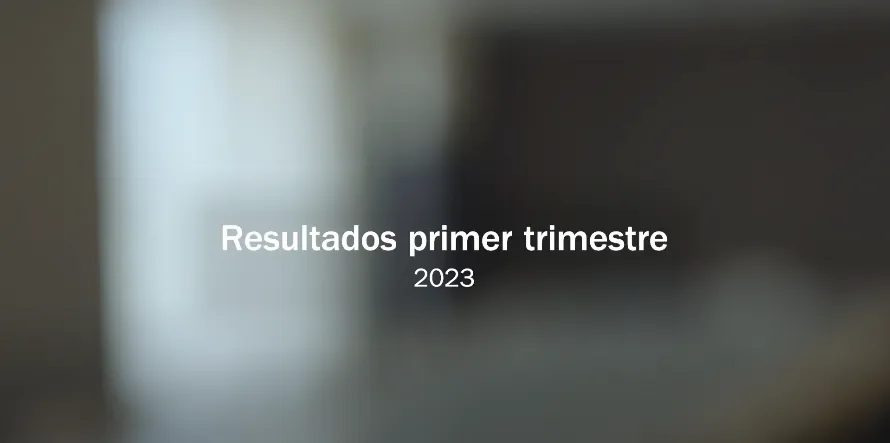 Imatge dels resultats del primer trimestre de 2023 de Banc Sabadell